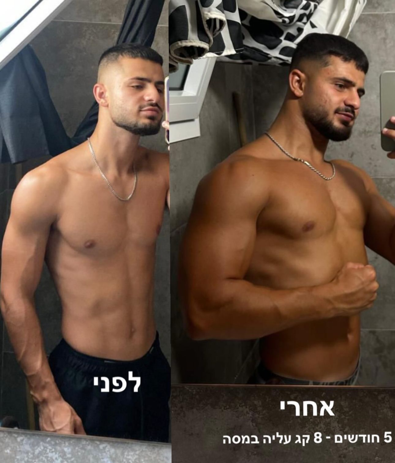 Skinny to muscular transformation 3