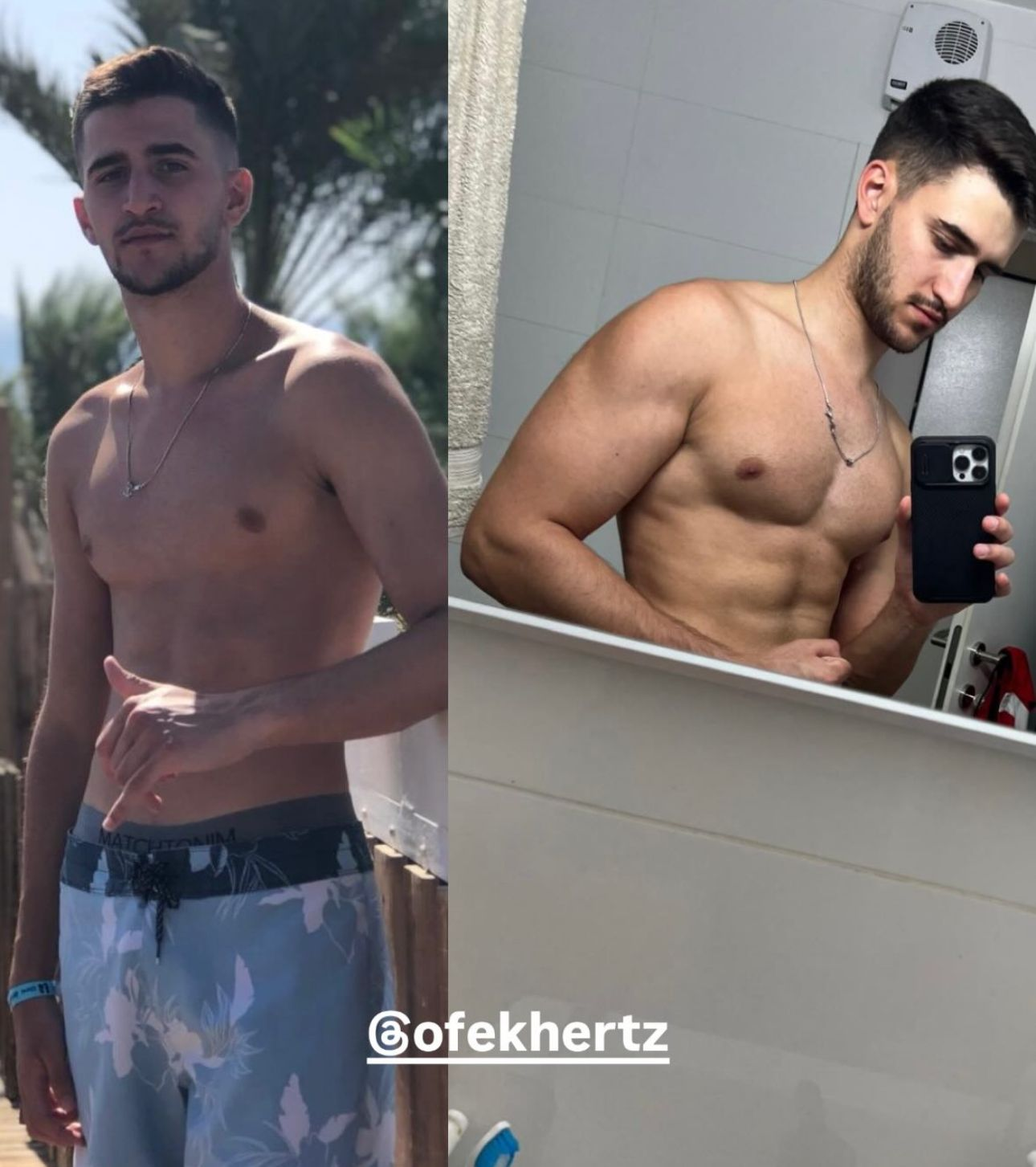 Skinny to muscular transformation 5