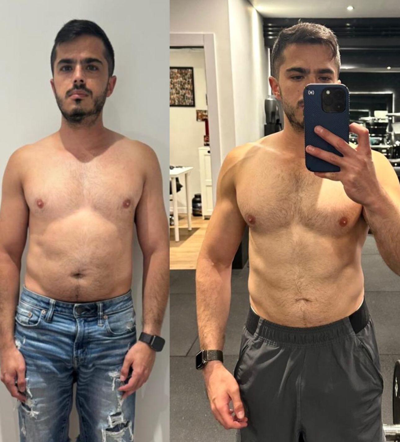 Skinny to muscular transformation 7